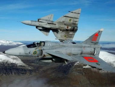 Saab JA37 Viggen: Το μονοκινητήριο «θαύμα» των Σουηδών (βίντεο)